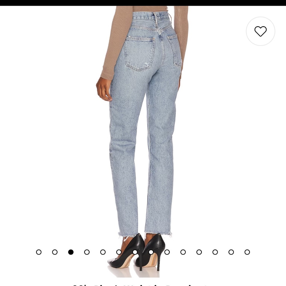 Agolde Jeans NWT 31 90s Pinch Waist - Picture 1 of 8